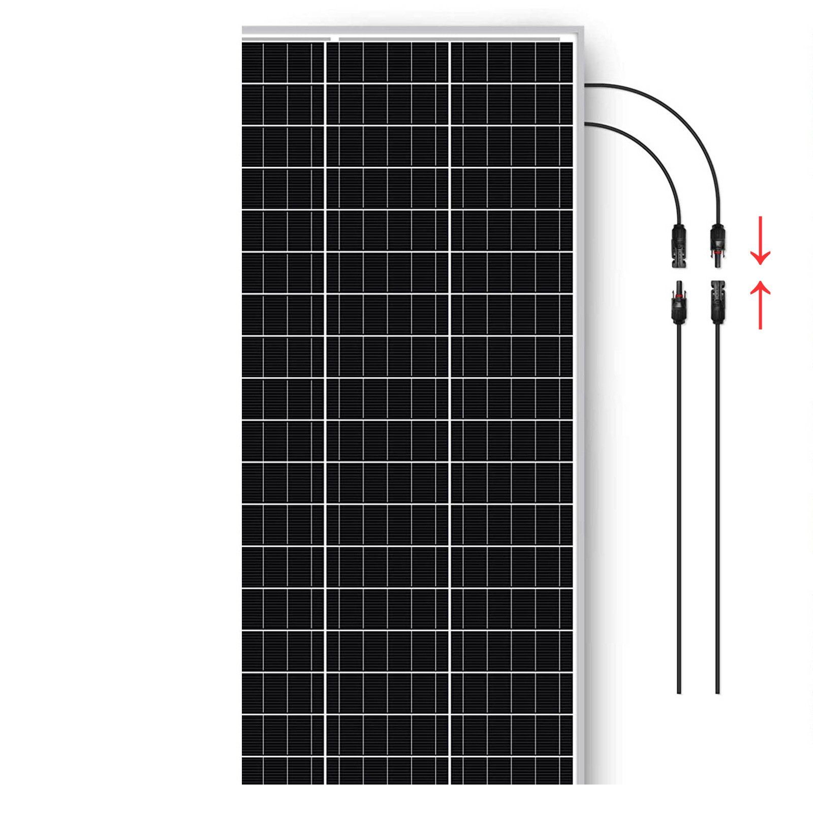 Solaranlage Hochwertige Solarpanel PFCTART 100W-Photovoltaik-Panel,