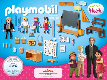 Playmobil® Spielwelt PLAYMOBIL® 70256 - Heidi - Schulunterricht im Dörfli