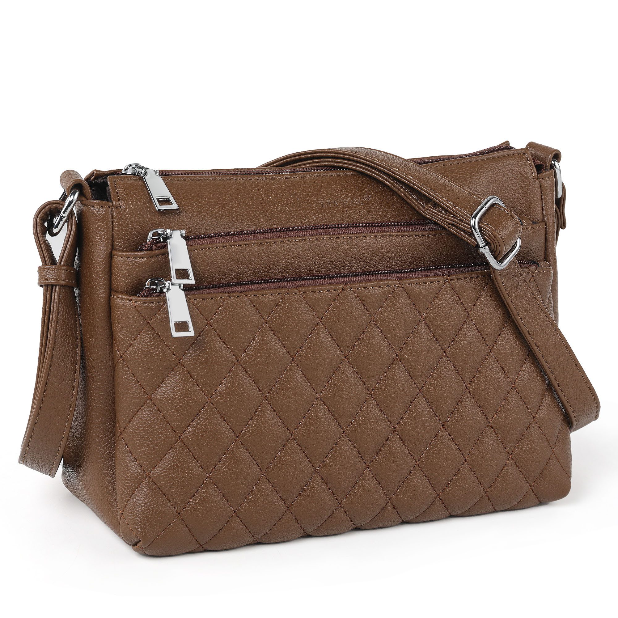 TAN.TOMI Umhängetasche Mittelgroß Kreuztasche Damen Retro Mode Handtasche, günstig online kaufen