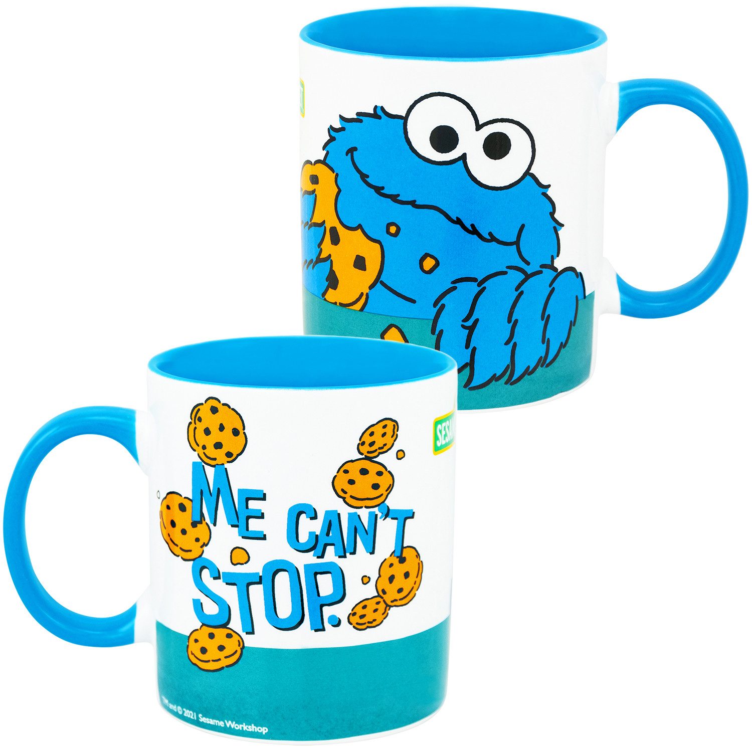 United Labels® Tasse Sesamstraße Krümelmonster - Me can´t Stop - Mug, Keramik