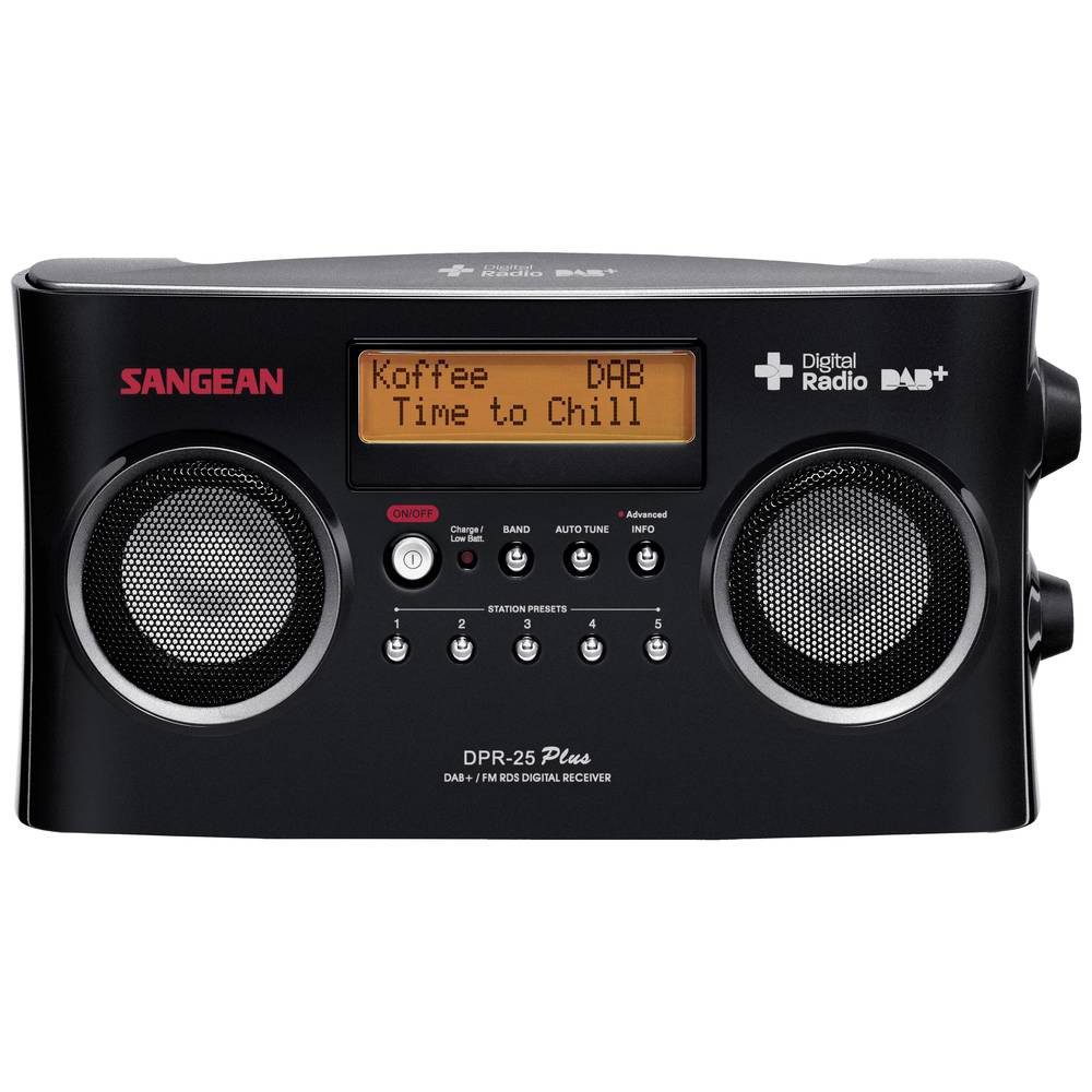 Sangean DAB Radio Radio (Akku-Ladefunktion)