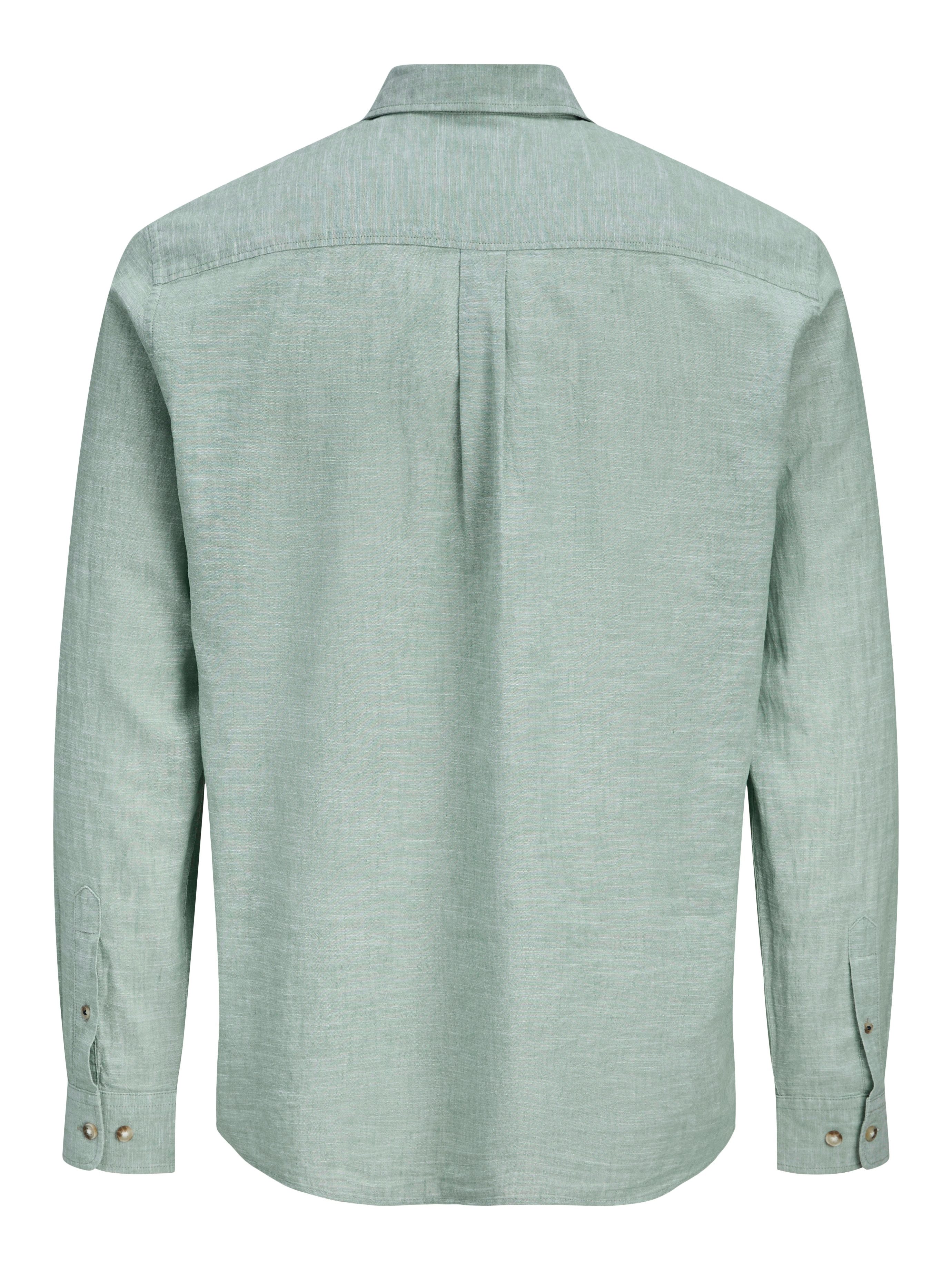 Jack & Jones Langarmhemd JJESUMMER LINEN BLEND SHIRT L/S SN Baumwollmischun günstig online kaufen