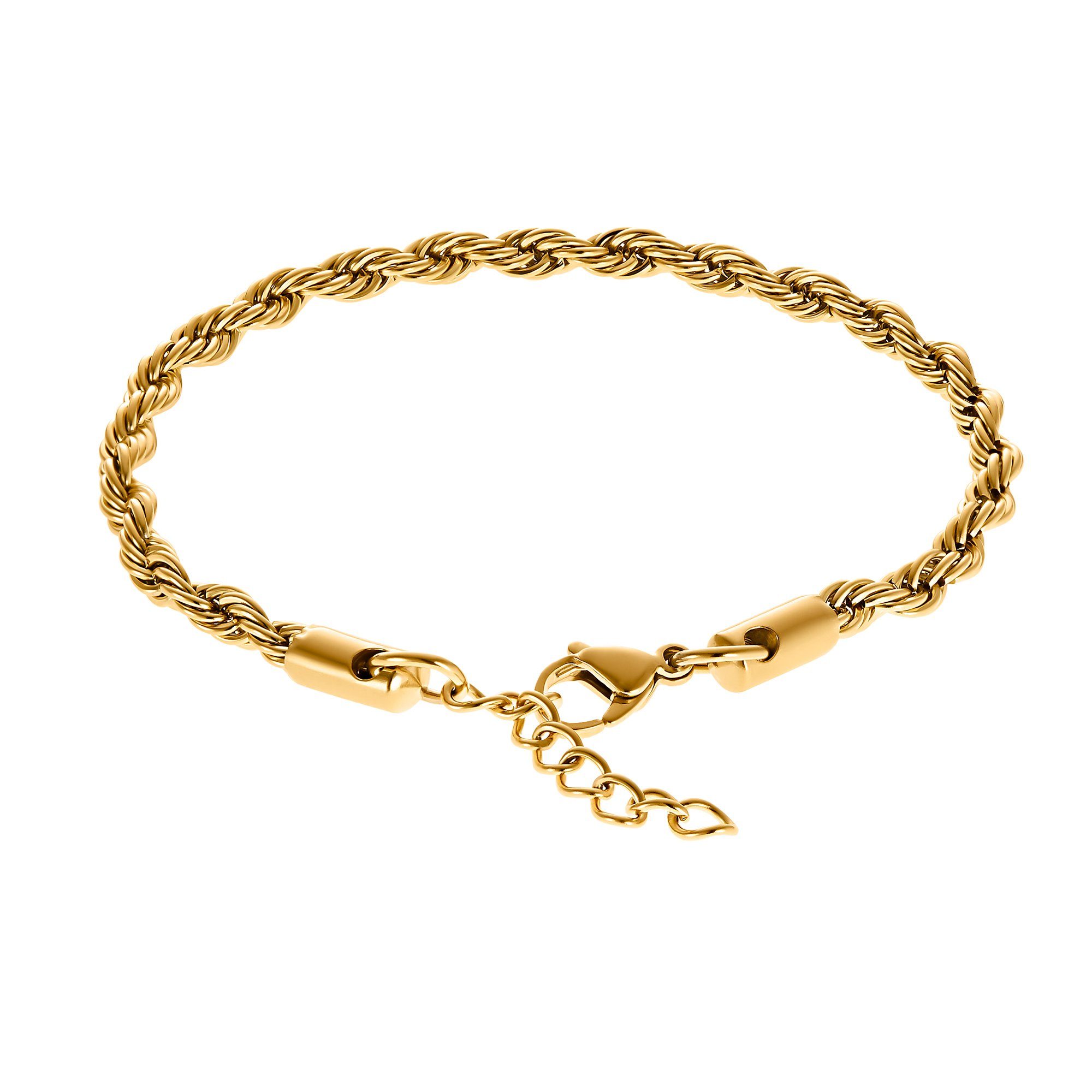 Geschenkverpackung), Heideman (Armband, Armkette inkl. poliert goldfarben Armband Caius für Frauen