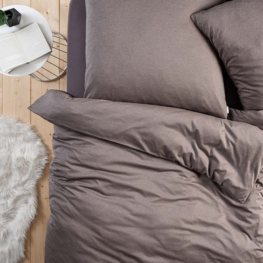 Estella Bettwäsche Estella Mako-Interlock-Jersey Bettwäsche-Garnituren 2 günstig online kaufen
