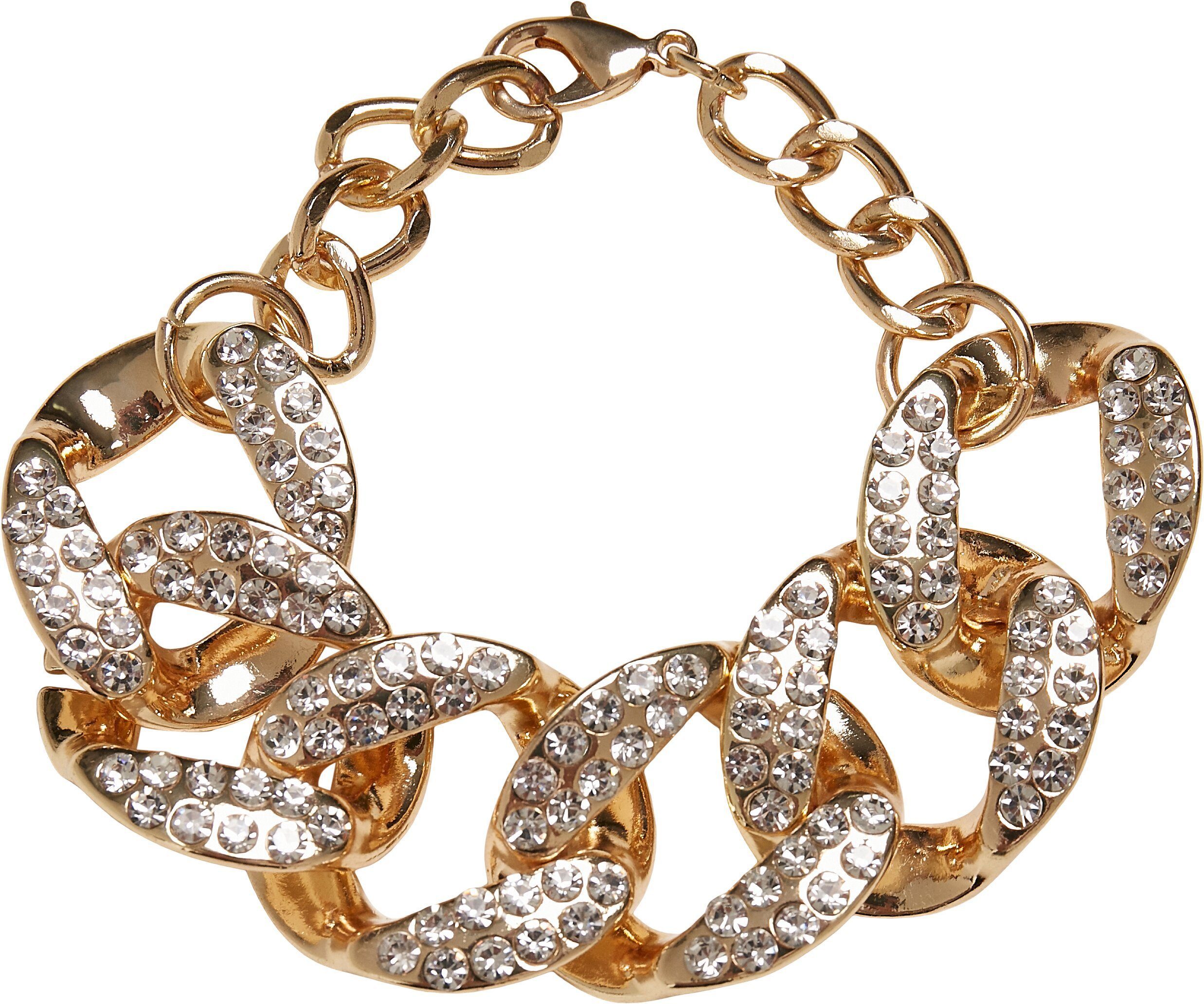 URBAN CLASSICS Bettelarmband gold Statement Accessoires Bracelet