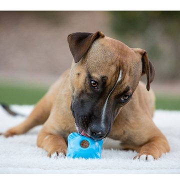 Jolly Pets Tierball Jolly Flex-n-Chew Squarble Gelb Small Kauspielzeug für Hunde, (1-tlg)