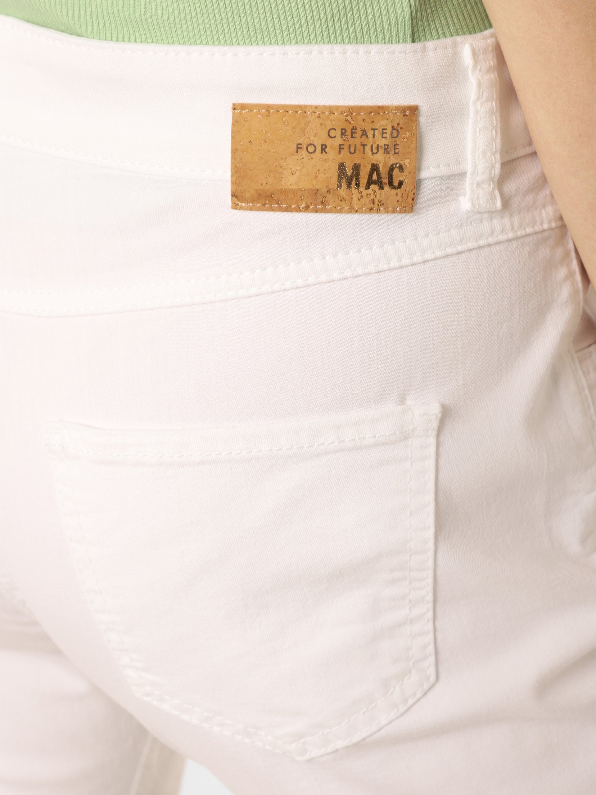 weiß MAC Slim-fit-Jeans Capri