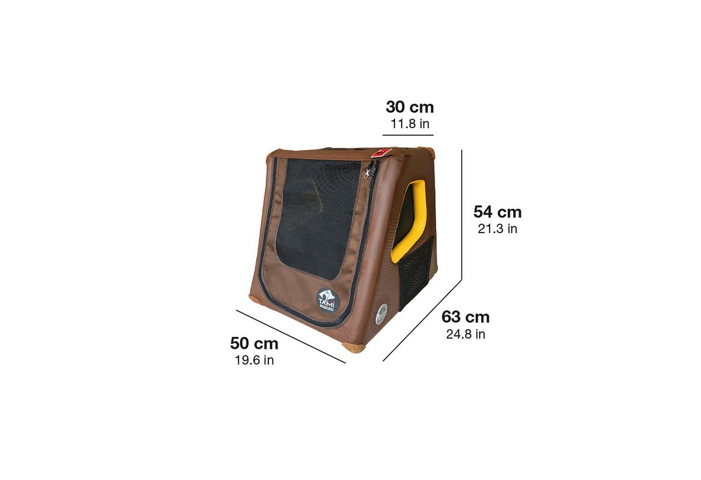 Thumbnail - Tami-Dogbox Hunde-Transportbox TAMI XS - Auto & Home Hundebox aufblasbar mit Airbagfunktion, Aufblasbare Hundebox mit Ai...