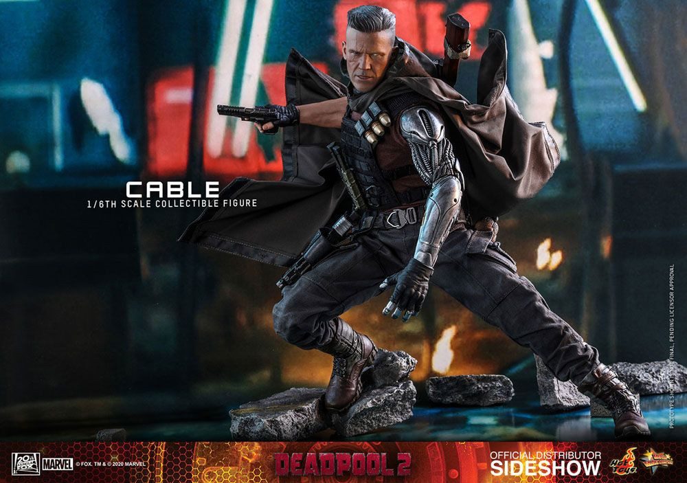 Hot Toys Actionfigur Hot Toys Deadpool 2 Movie Masterpiece 1/6 Cable 30 cm Actionfigur