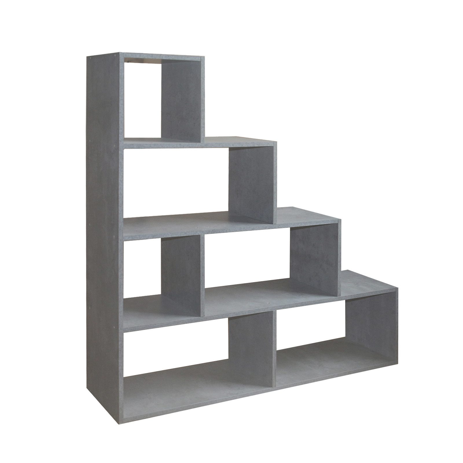 HTI-Living Bücherregal Bücherregal Thekla 11430, Stück 1-tlg., Stufenregal Raumteiler