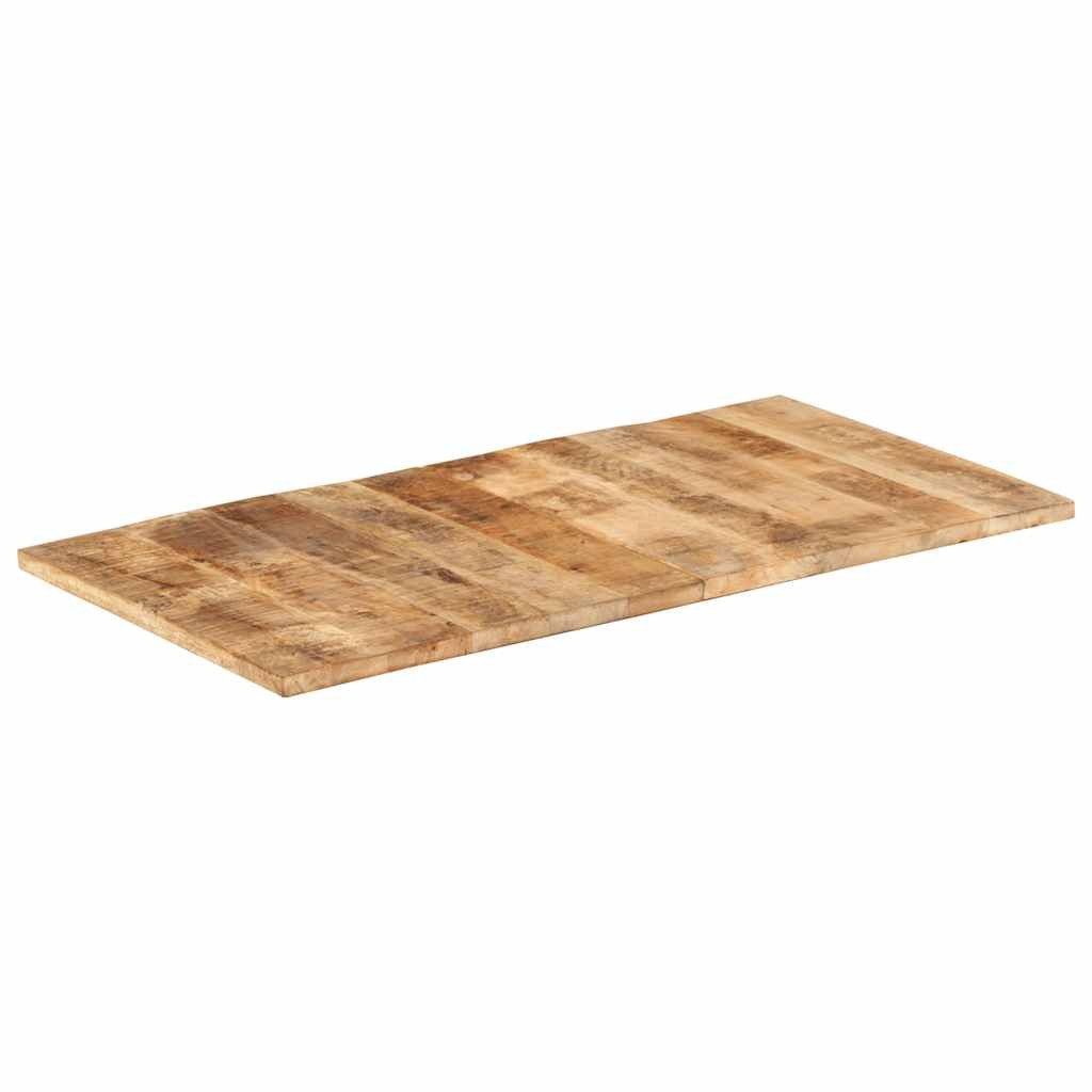 vidaXL Tischplatte Tischplatte Massivholz 25-27 mm 120x60 cm (1 St)