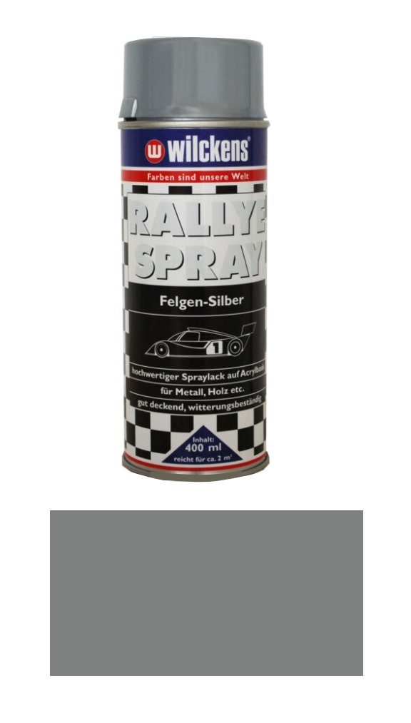 Wilckens Farben Sprühlack 400 ml Rallye Spray Felgensilbe Silber
