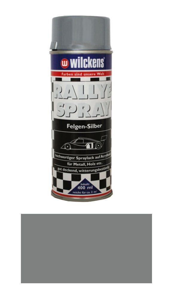 Wilckens Sprühlack ml Spray Felgensilbe Farben Silber 400 Rallye