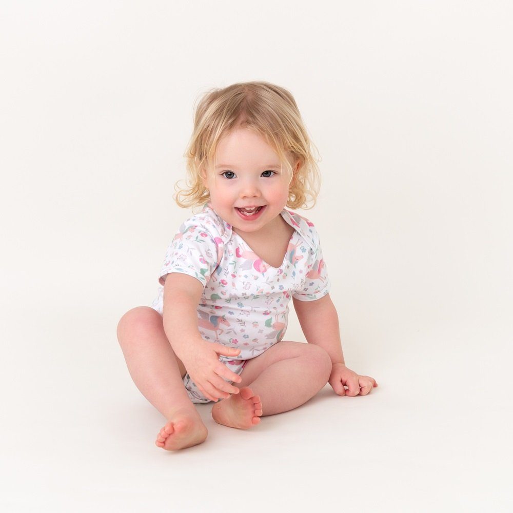 SlumberOrganix Kurzarmbody Bio Baby-Body kurzarm 100% Bio Baumwolle