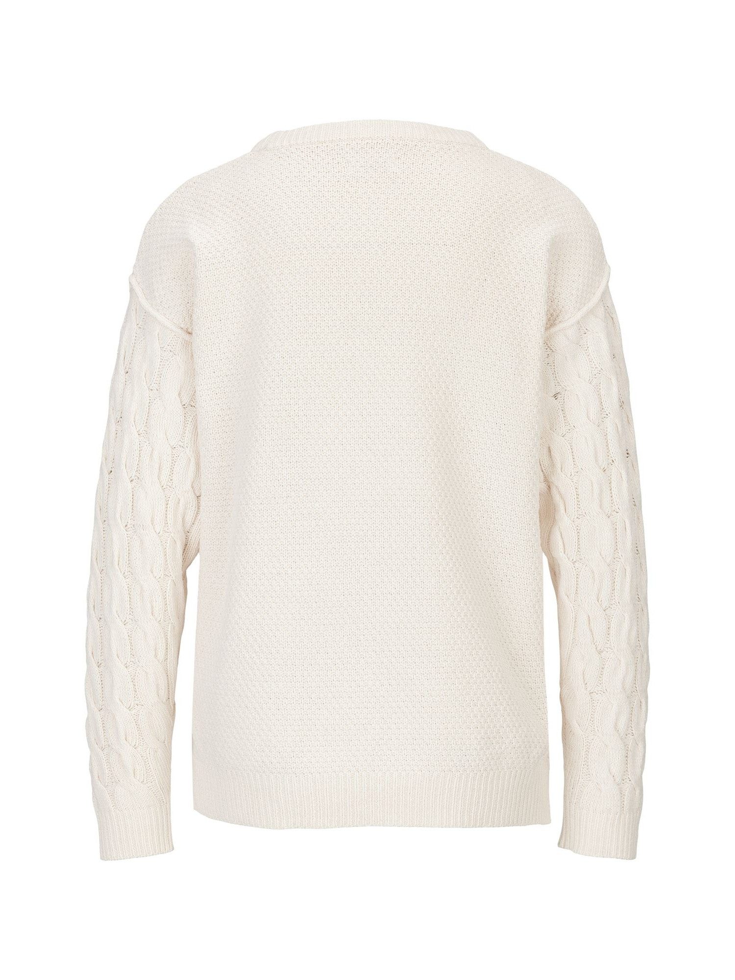 Replay Wollpullover Pullover mit Zopfmuster günstig online kaufen