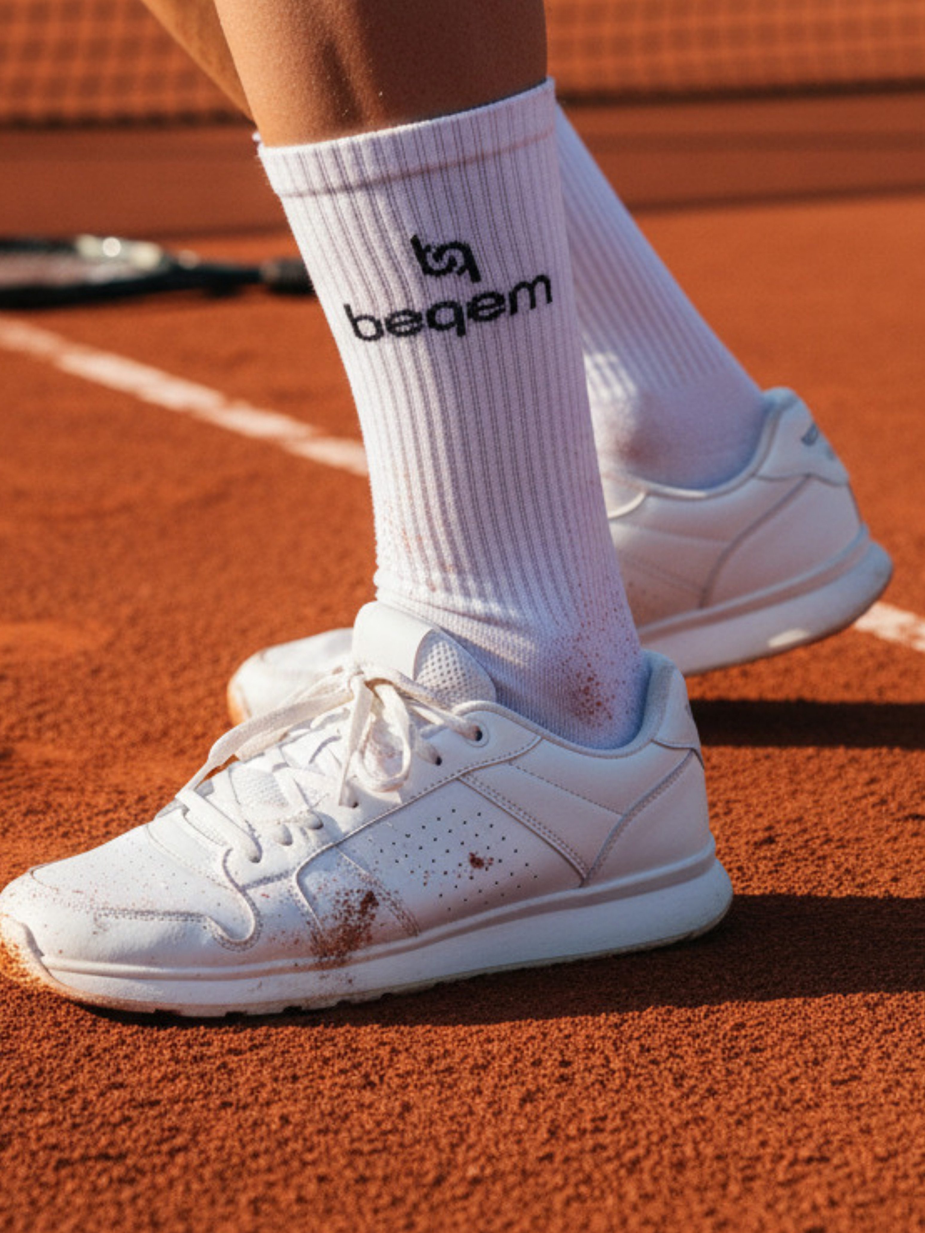 beqem Sportsocken Tennissocken ägyptische Baumwolle OEKO-TEX