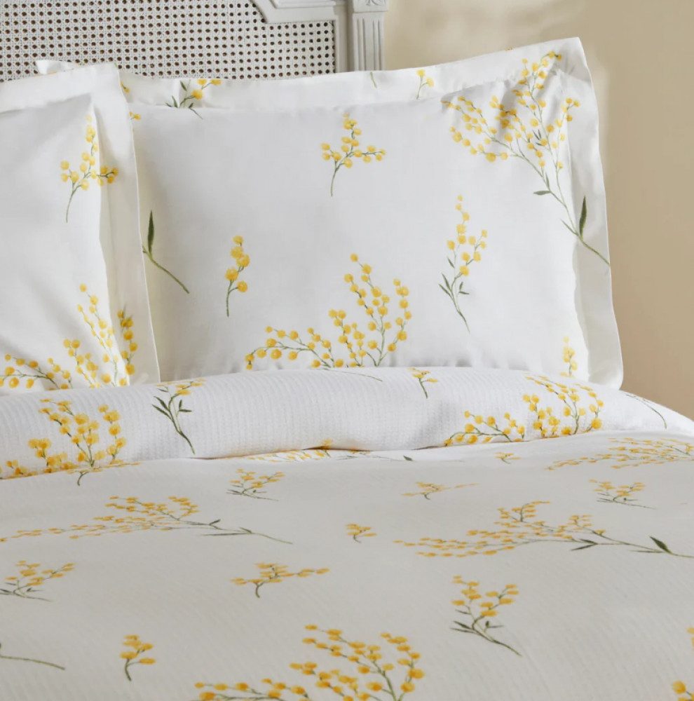 Karaca Bettwäsche Karaca Home Loretta 100% Baumwolle Doppelbett Tagesdecke Decke Set