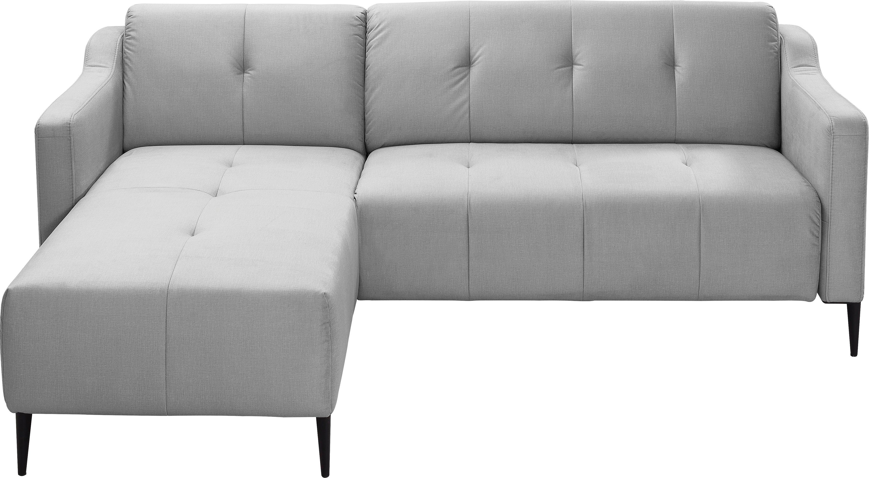exxpo - sofa fashion Ecksofa Svalbard, wahlweise mit elektrischer  Sitztiefenverstellung, frei im Raum
