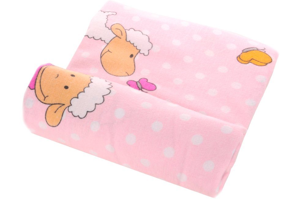 Betttuch Baby Wickeltuch Tuch Spucktuch groß 78 x 120cm Babytuch