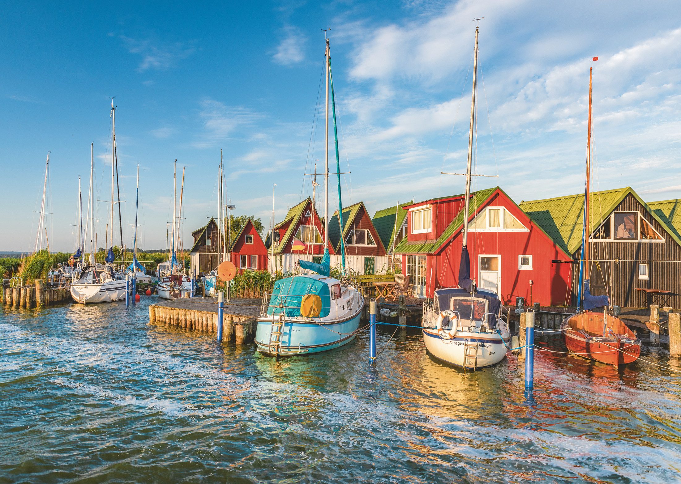 Ravensburger Puzzle Romantische Hafenwelt von Ahrenshoop, günstig online kaufen