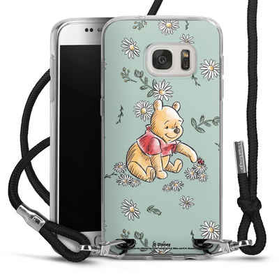 DeinDesign Handyhülle Winnie Puuh Disney Offizielles Lizenzprodukt Daisy and Bug Love, Samsung Galaxy S7 Handykette Hülle mit Band Case zum Umhängen