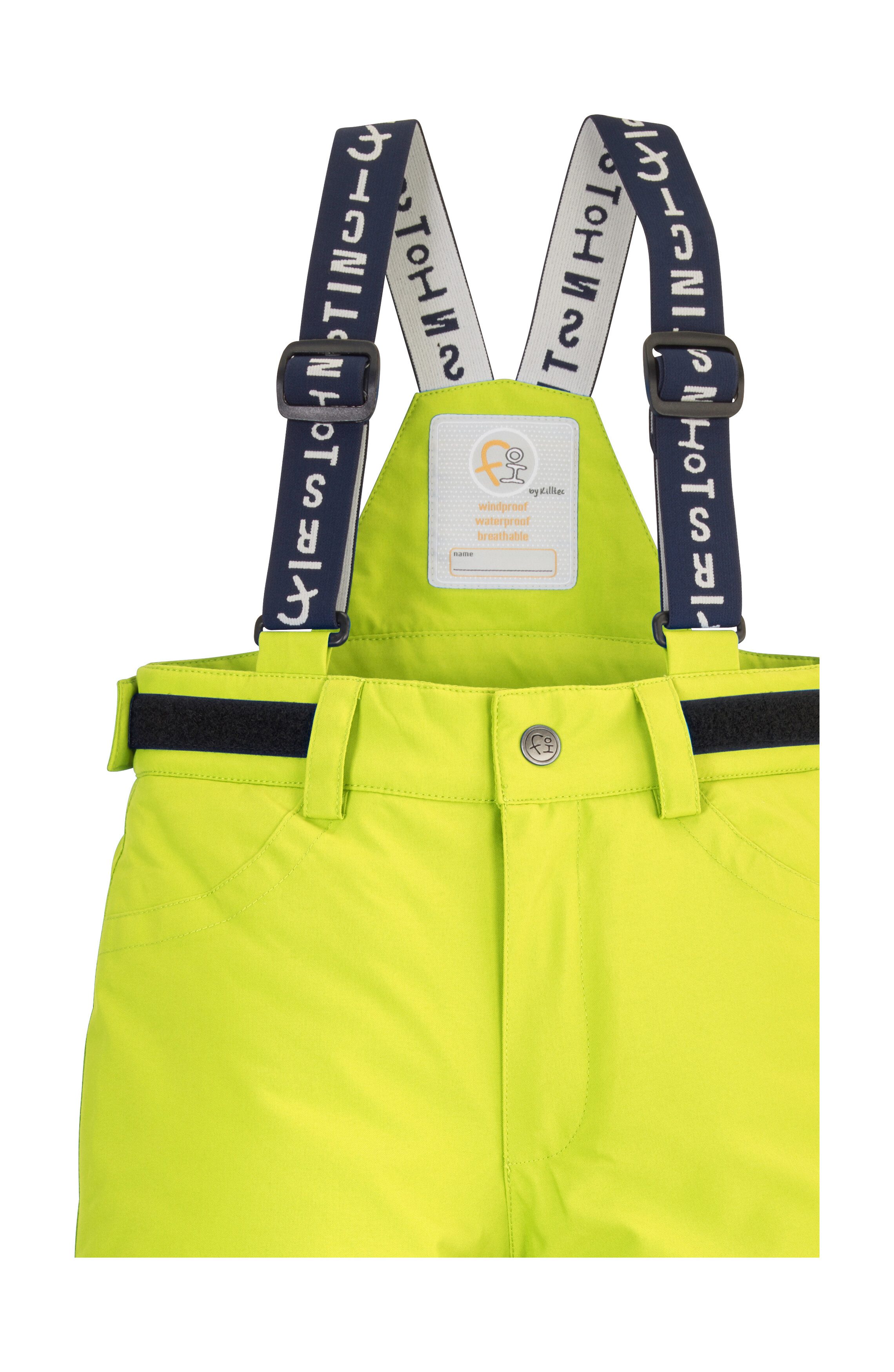 first instinct by killtec Skihose FISW 33 MNS SKI PNTS Wasserdichte Funktionshose mit Fleece, Schneefang und Grow-Up-Funktion