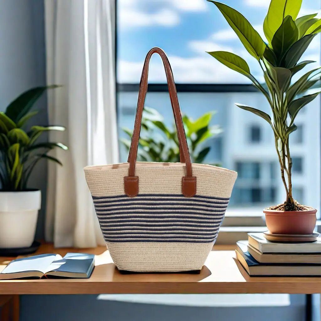 RWEUOQ Strandtasche Strohsack für Damen mit günstig online kaufen
