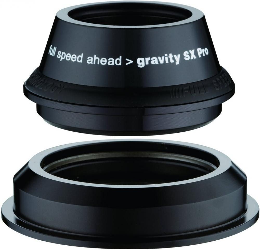 FSA Fahrradlenker FSA Steuersatz NO.55 SX Pro 1 1/8" - 1,5" Schwarz - präziser Tapered-S