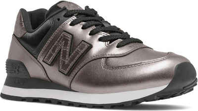 New Balance »WL574 "Metallic Pack"« Sneaker in glänzender Optik