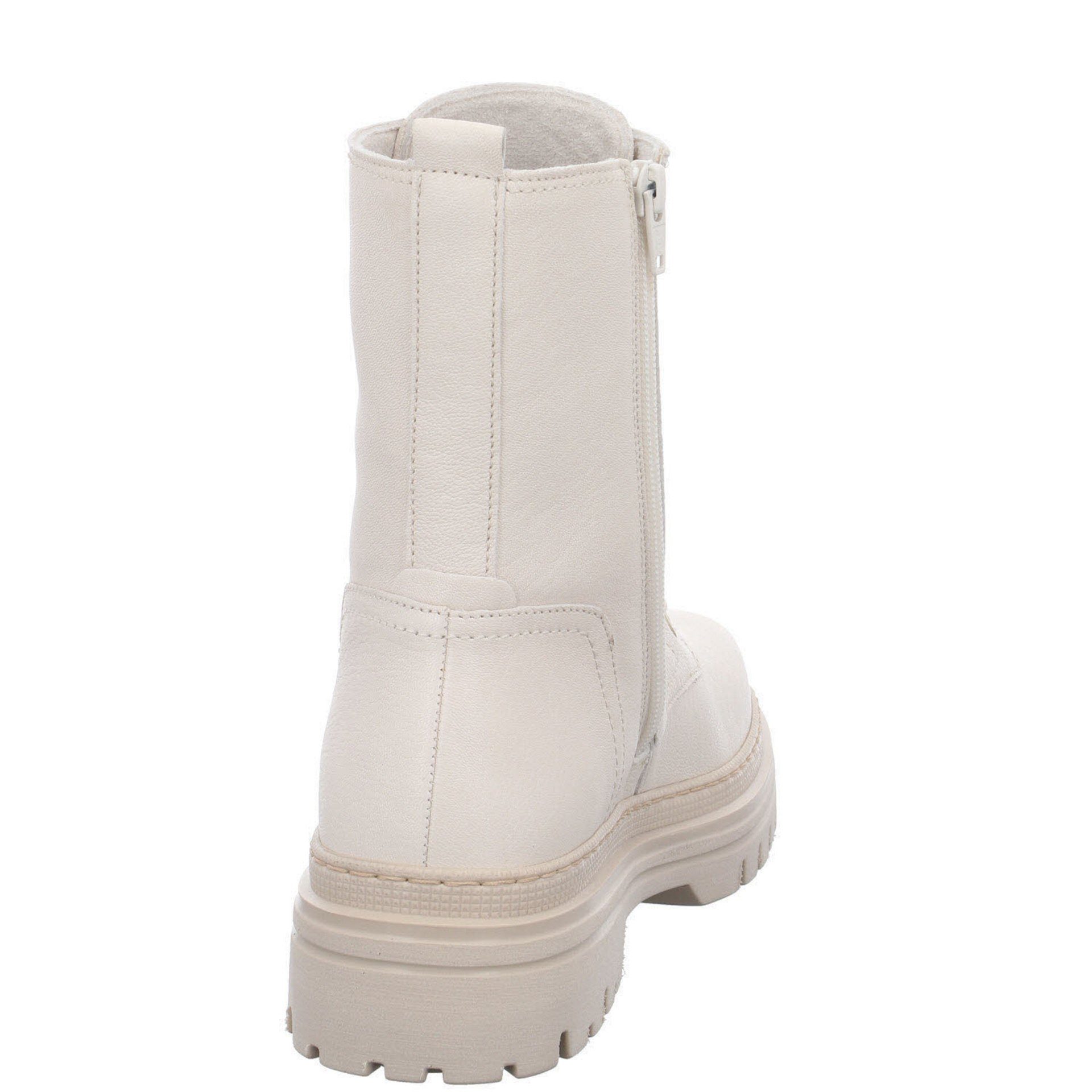 uni Glattleder (panna) Beige Glattleder Gabor Schnürboots Schnürstiefel