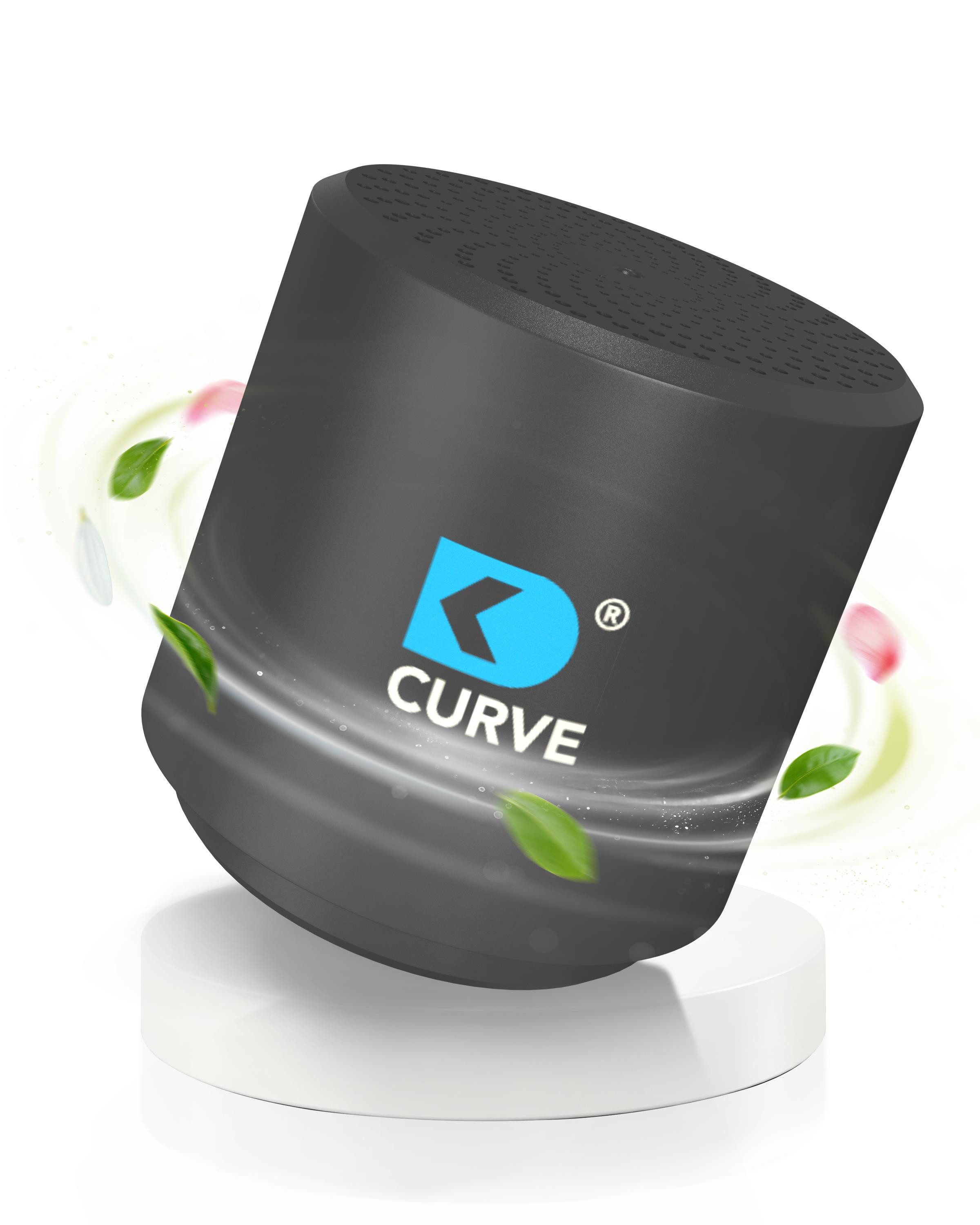 Luftfilter Curve 00195 Luftreiniger Cool grey. gegen Viren,Bakterien,Pilze,Schimm