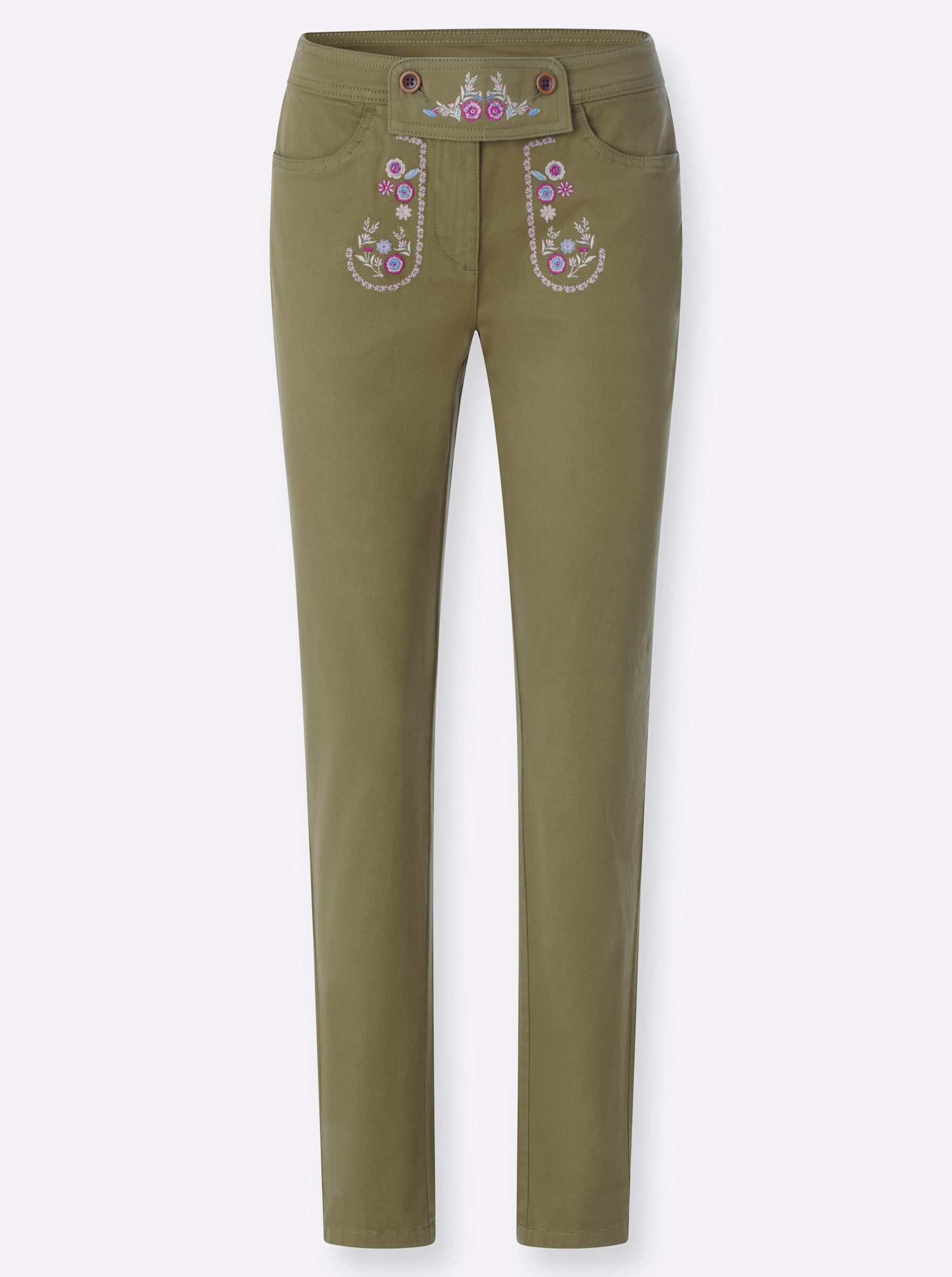 Bequeme Jeans Jeans leicht vertieft