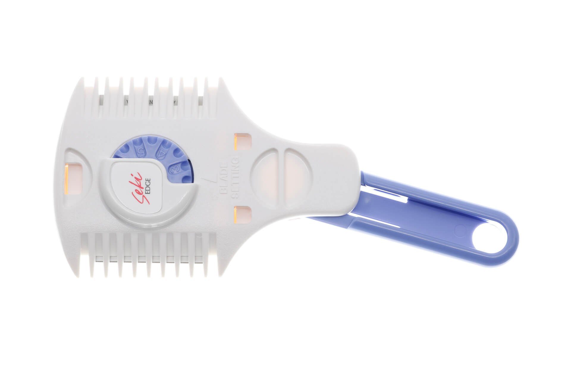 Seki EDGE Bartschere Doppelseitiger Rasierkamm SS-702 15x6.5x1 cm, handgeschärftes Qualitätsprodukt aus Japan