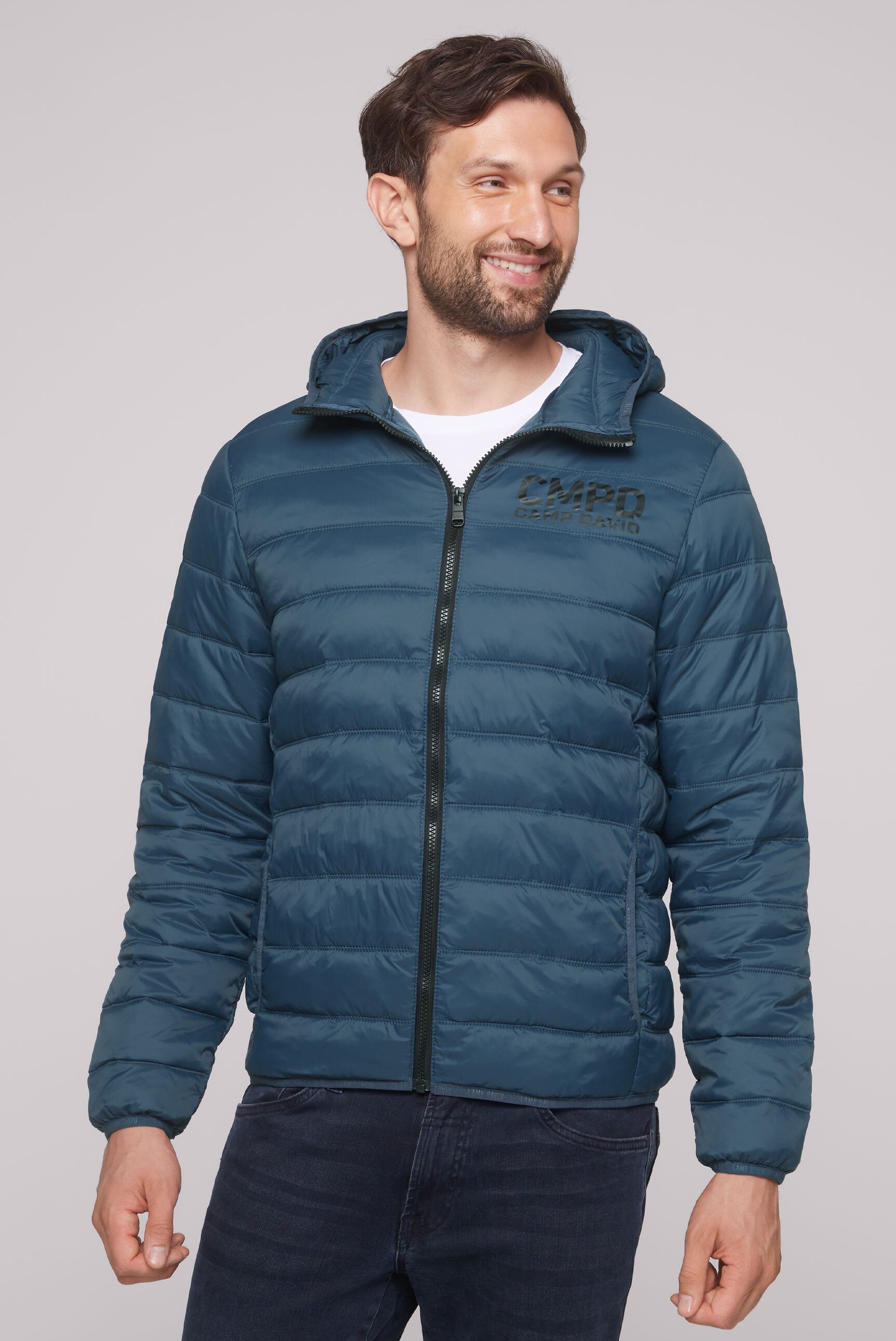 CAMP DAVID Outdoorjacke mit Innentaschen