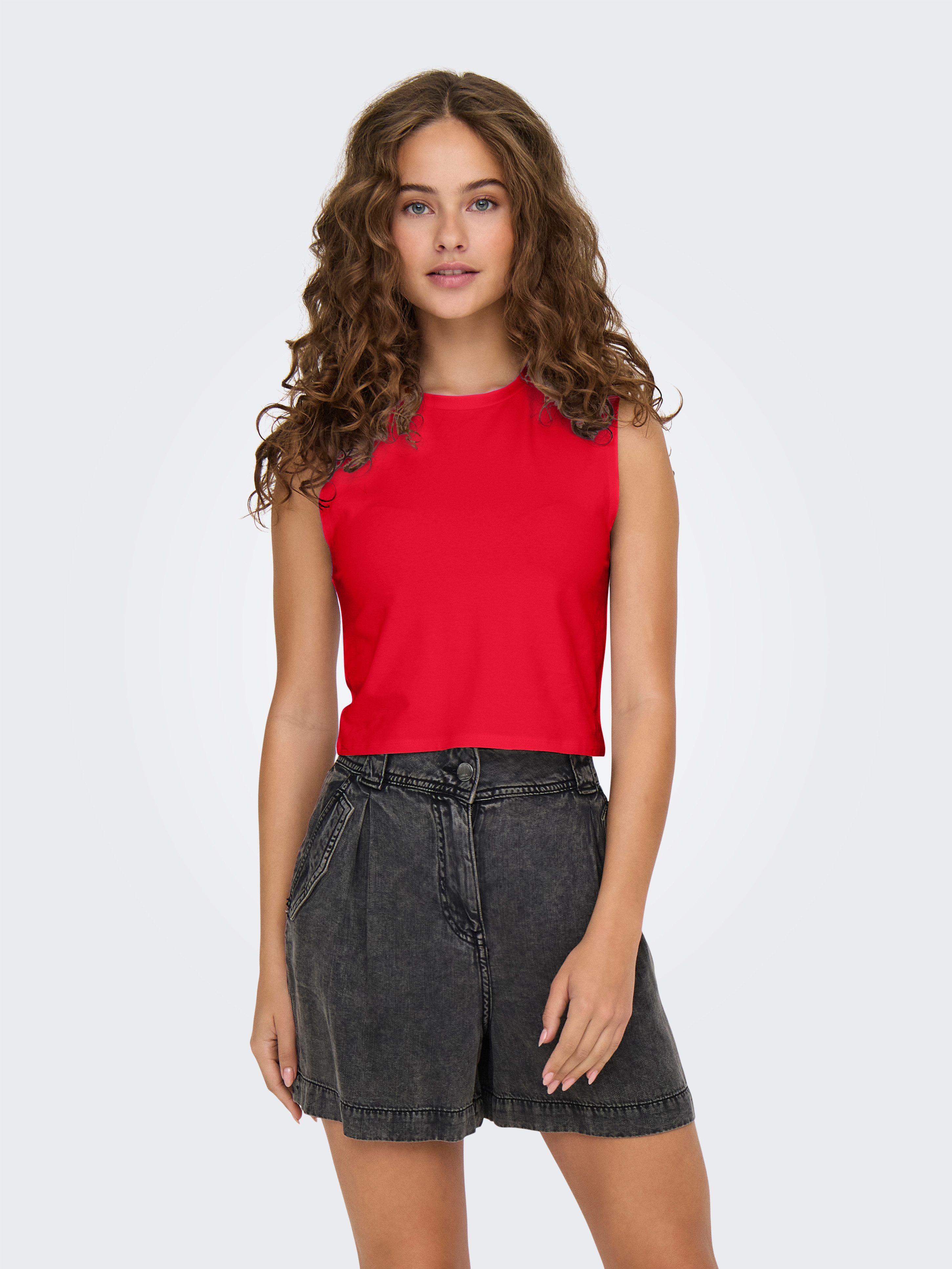 ONLY Crop-Top ONLCHOICE S/L 2-PACK TOP günstig online kaufen