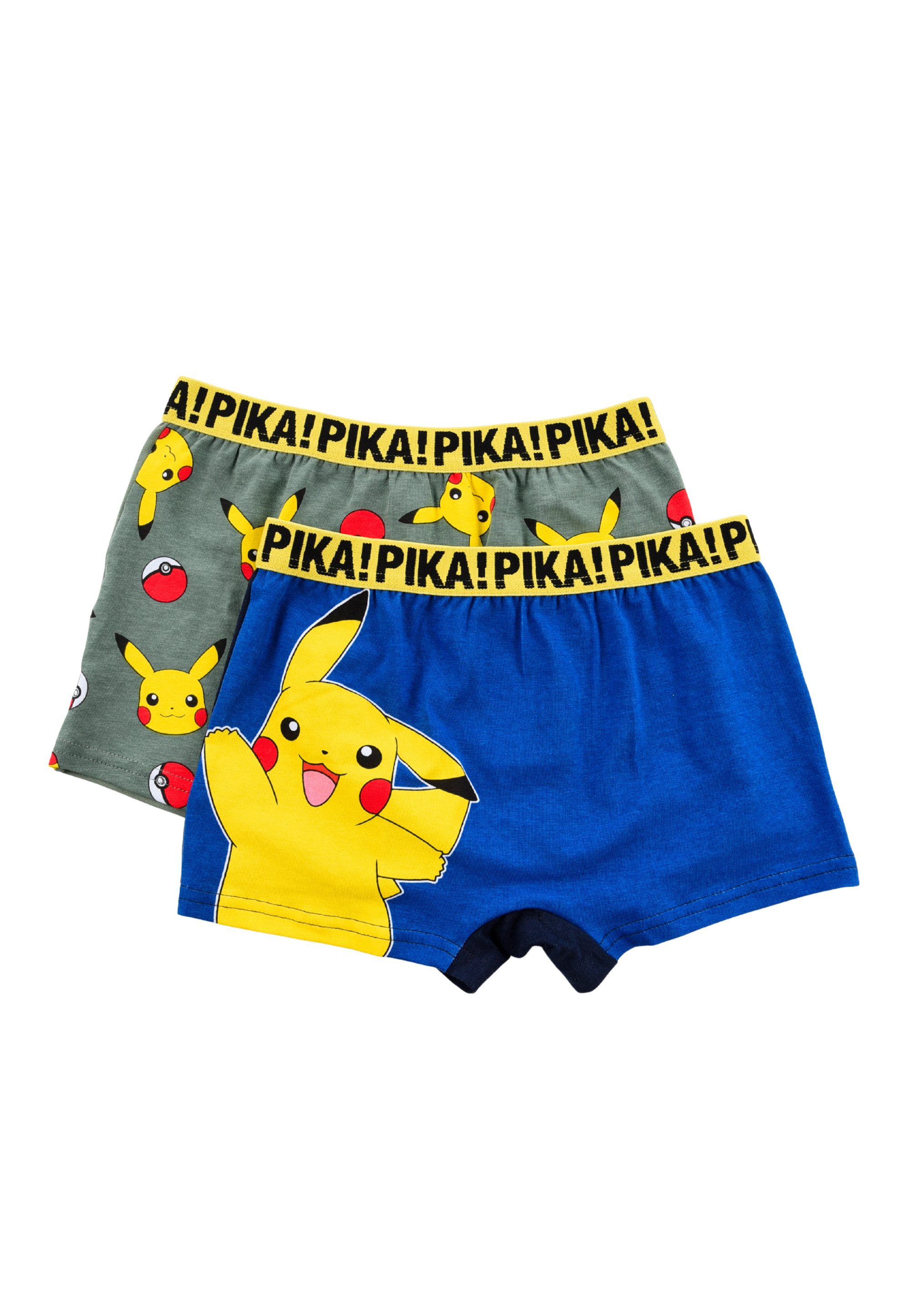 POKÉMON Boxershorts Pikachu Jungen Boxershorts 2er Pack (2-St)