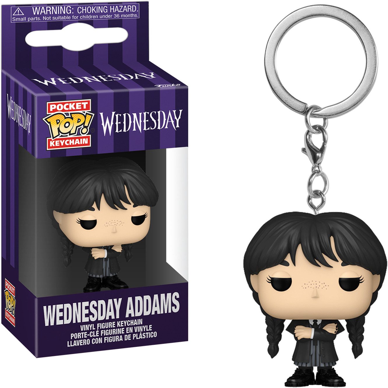 Funko Schlüsselanhänger Wednesday - Wednesday Addams Schlüsselanhänger