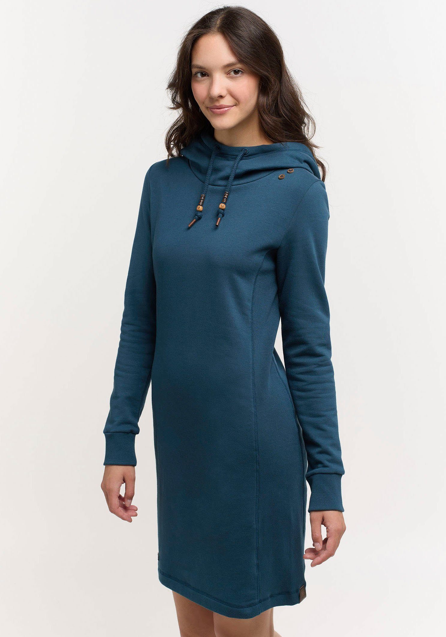 SABREEN Sweatkleid petrol Ragwear