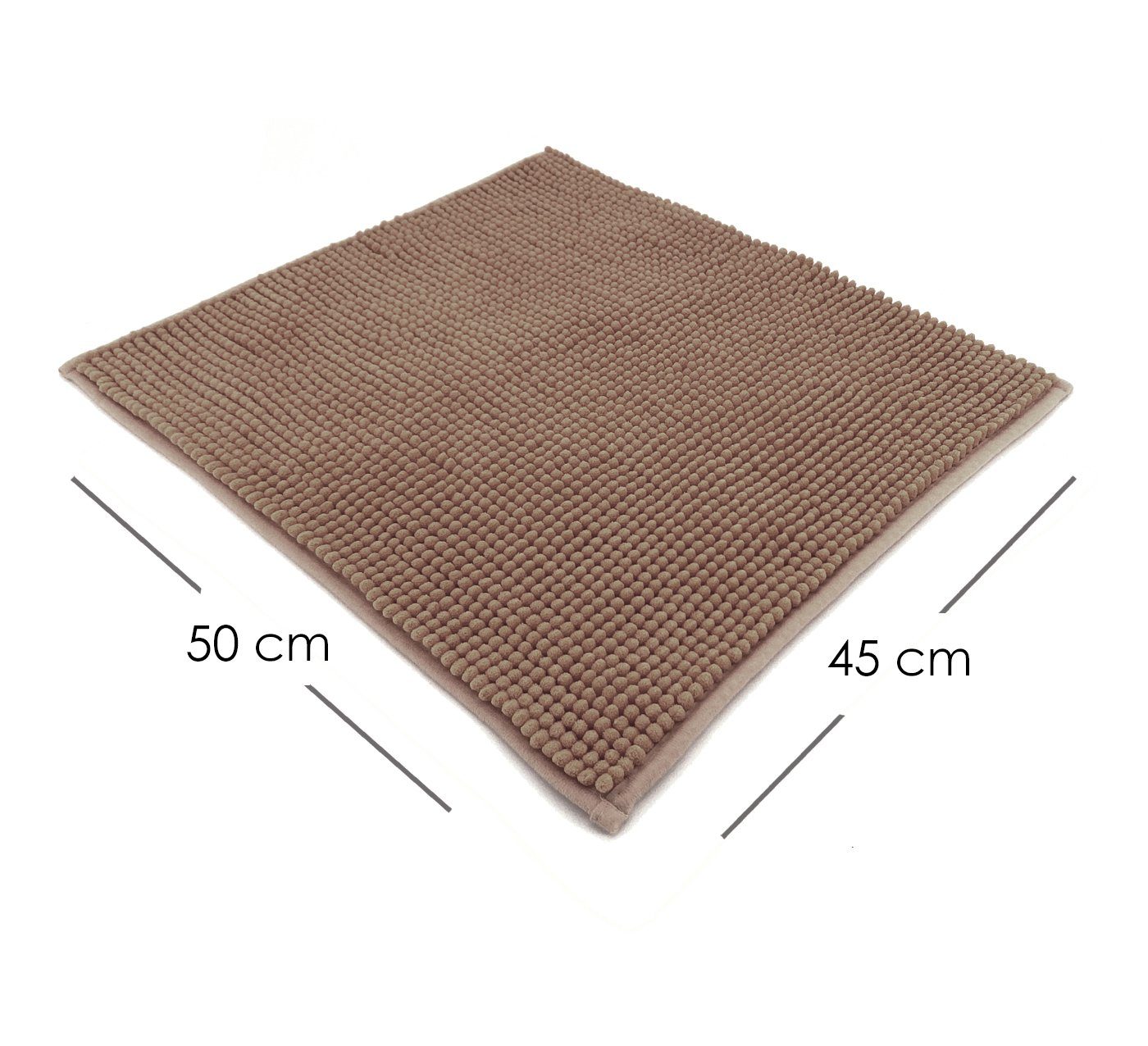 heimtexland Badematte Badvorleger Chenille Badteppich Duschvorleger, rutsch günstig online kaufen