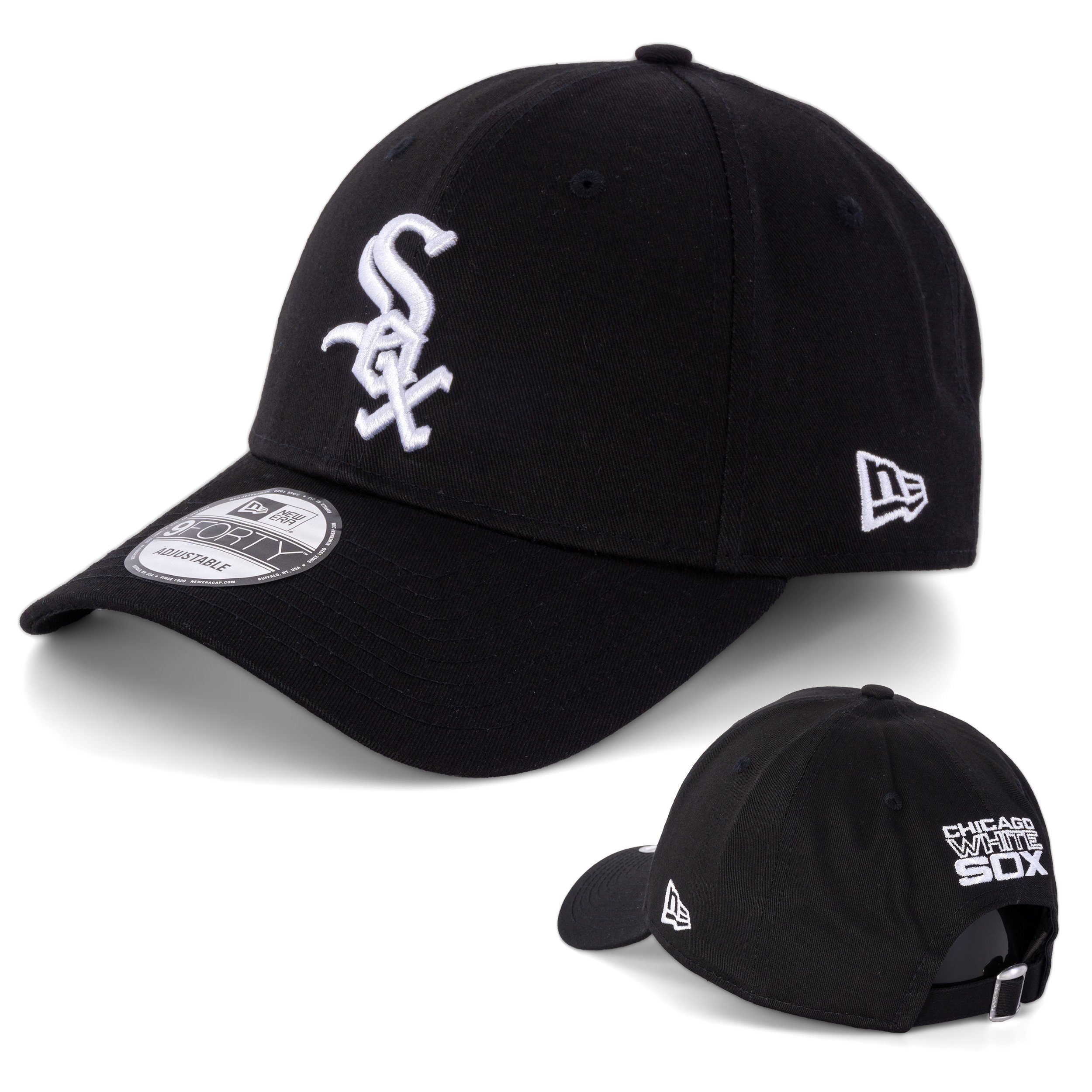 New Logo Era New Era (1-St) Chicago Cap 9Forty Sox Baseball Cap White