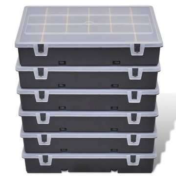 vidaXL Werkzeugbox Sortimentsboxen 6 Stk.
