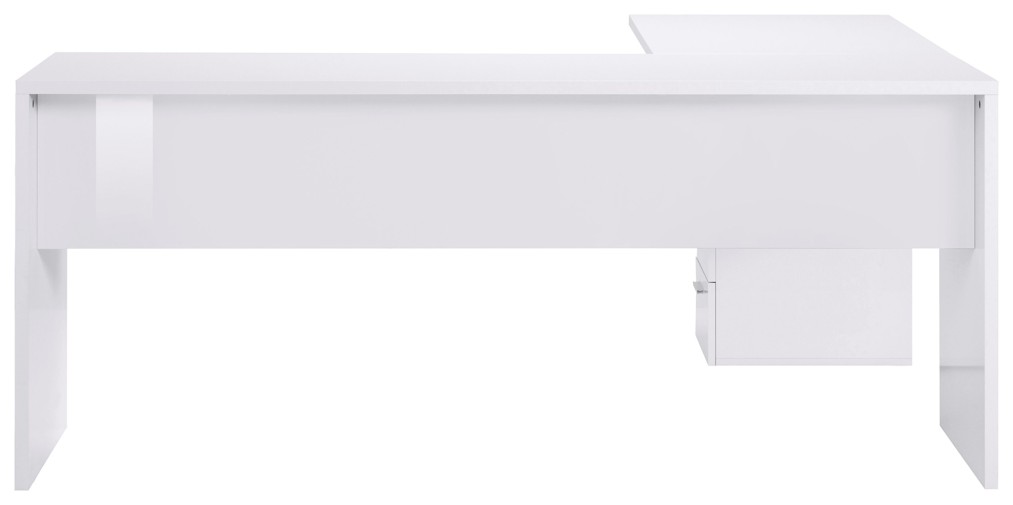 Home affaire Eckschreibtisch New Selina, Schreibtisch, Schubkästen, mit oder ohne Monitoraufsatz, B 180/160 cm – Bild 5 von 5