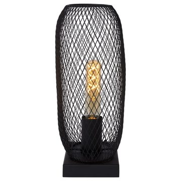 click-licht Tischleuchte Tischleuchte Mesh in Schwarz E27, keine Angabe, Leuchtmittel enthalten: Nein, warmweiss, Tischleuchte, Nachttischlampe, Tischlampe