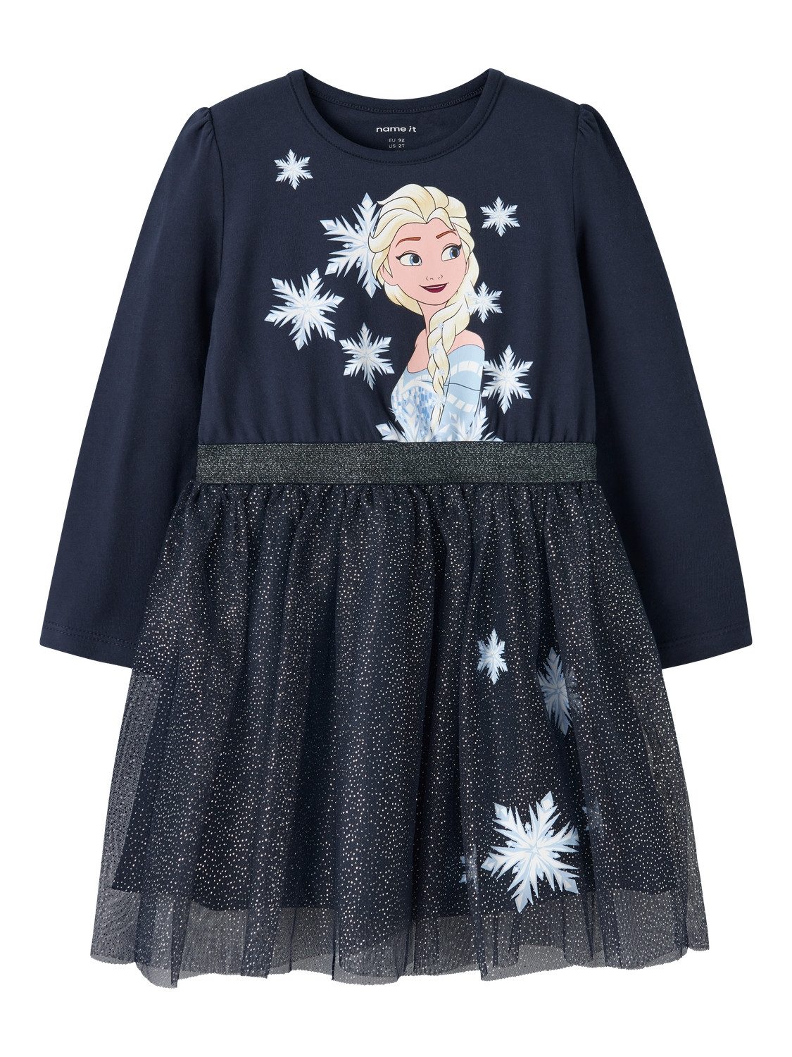 Name It Jerseykleid Nmfosimi Frozen Ls Tulle Dress Wdi