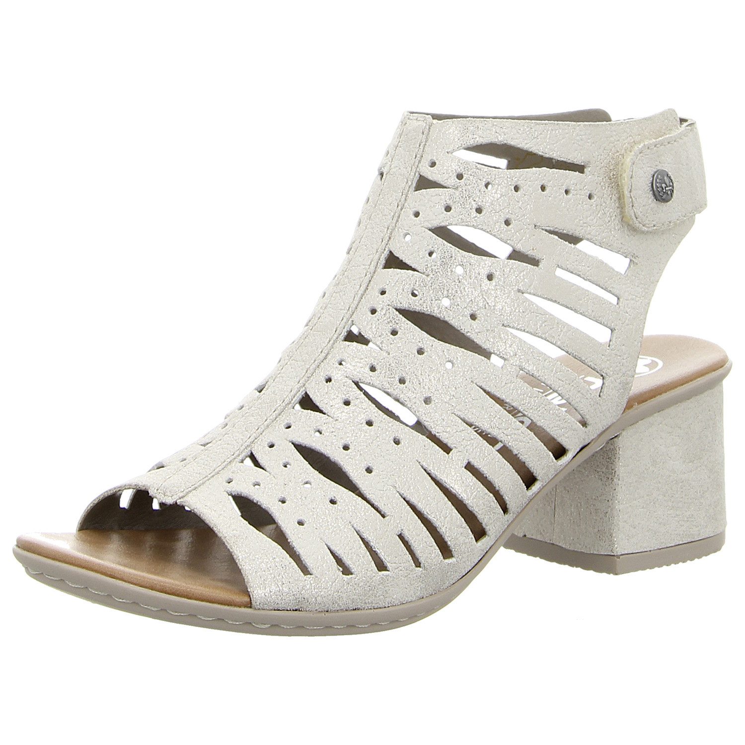 Rieker Beige Gold Sandalette günstig online kaufen