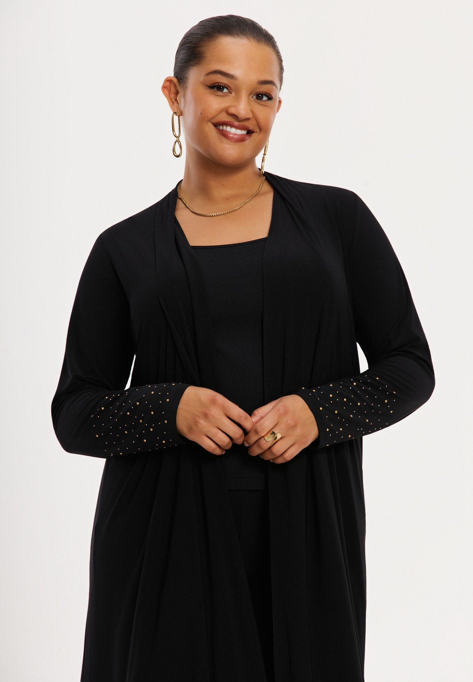 YOEK Cardigan Damen Strickjacke mit Langarm