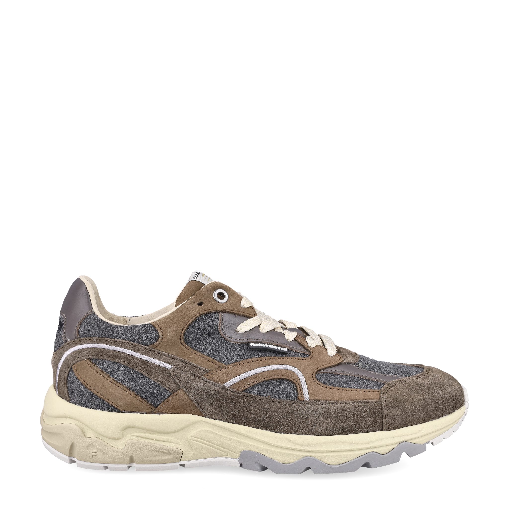 Floris van Bommel Floris van Bommel De Rezer, Sneaker, Braun kombiniert, Herren Sneaker