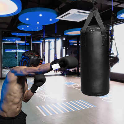 Melko Boxsack »Boxset Boxhandschuhe & Boxsack 60CM 9KG Boxen Rocky Training Punch Jab Profi Handschuhe Punching Bag Boxbirne Halterung« (Stück), Hohe Robustheit