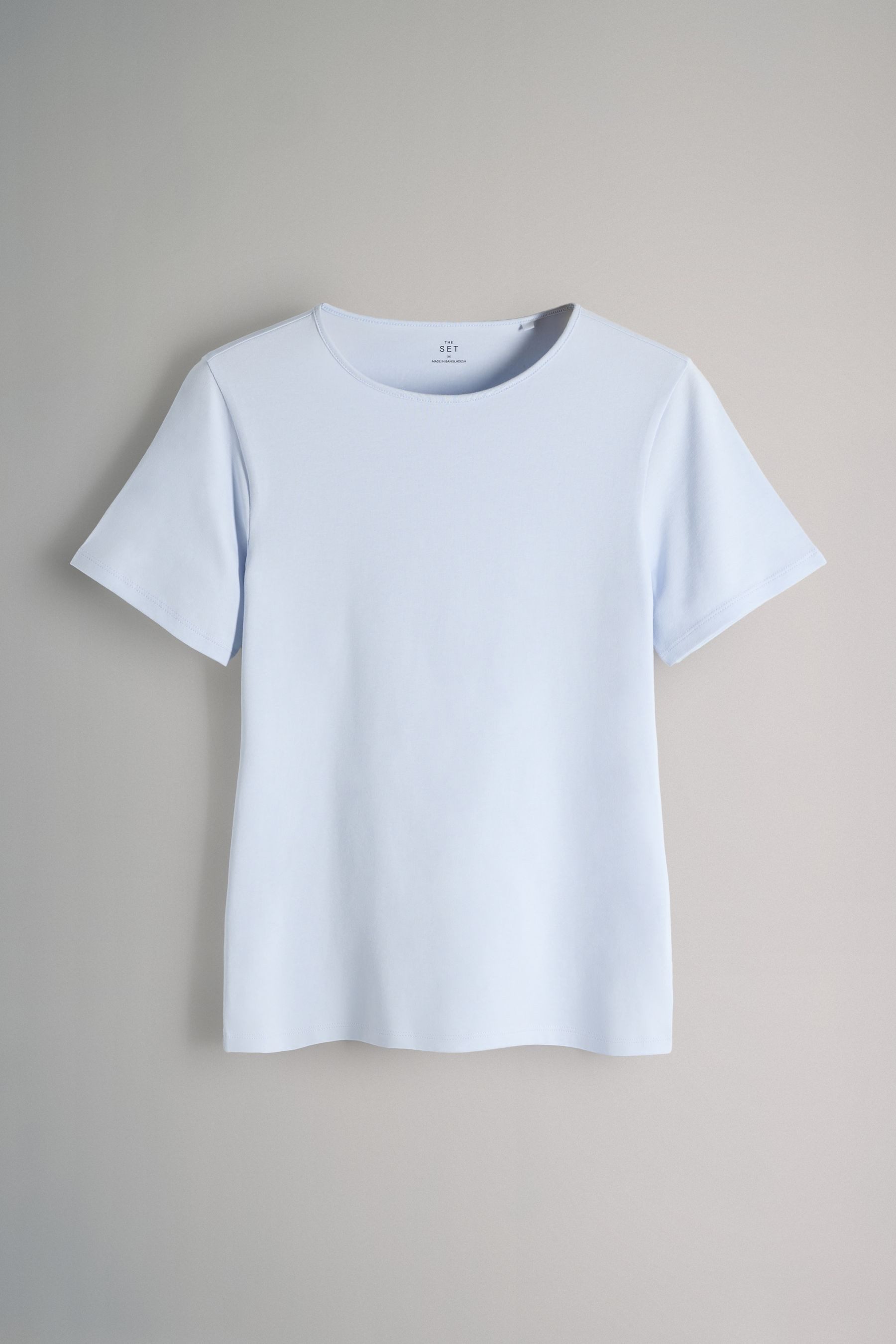 The Set T-Shirt The Set körpernahe Kurzarm-T-Shirts, 5er-Pack (5-tlg)