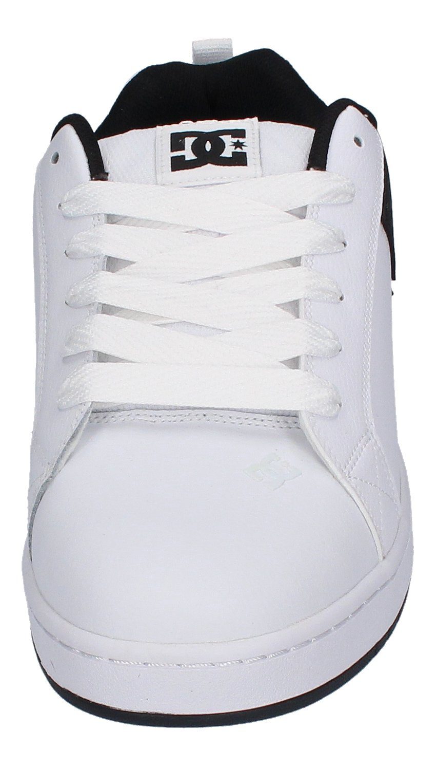 DC Shoes Court Graffik Skateschuh White Black Black